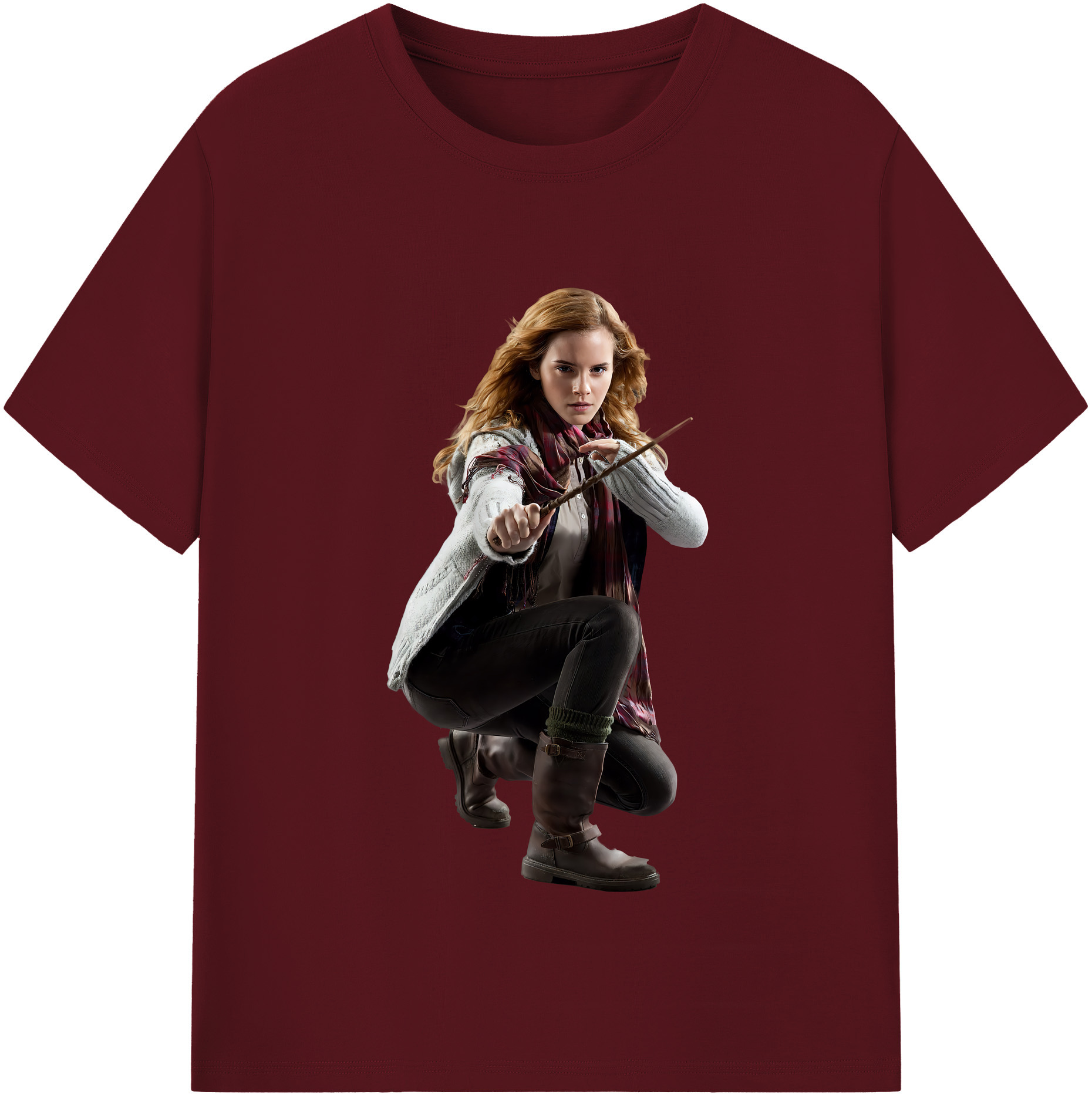 （画像用） Harry Potter ハリー・ポッターシリーズ 綿100％半袖Tシャツ（フロントプリント）